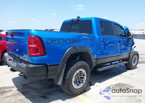 2025 Ram 1500 Rho 4X4 5'7 Box z USA, uszkodzony, nr VIN 1C6SRFUP8SN573606